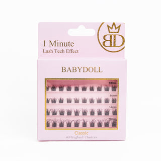 1 Minute pre glued Cluster Lash-Classic
