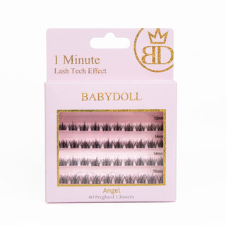 1 Minute pre glued Cluster Lash-Angel