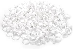 Disposable White Glue rings